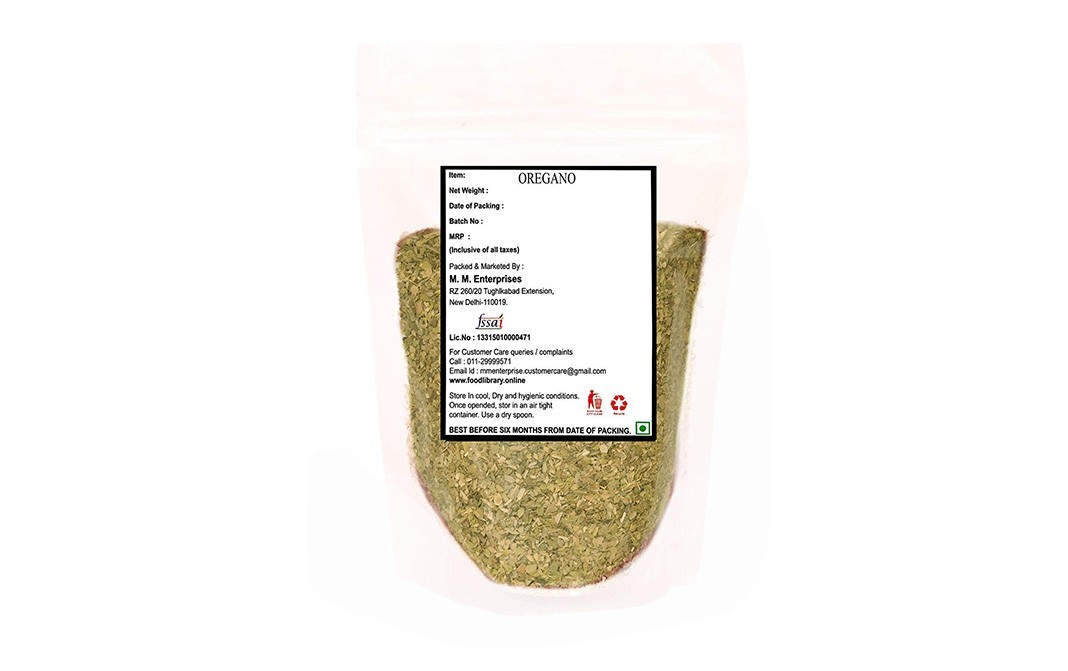 Food Library Oregano Herb    Pack  200 grams